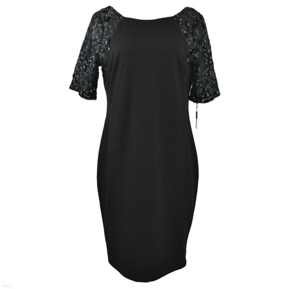 Calvin Klein Dresses & Skirts - Calvin Klein Floral Sequin Sheath Dress New